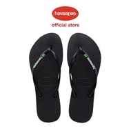 Havaianas Women Slim Brasil Flip Flops - Black