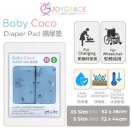 SHIP IN 24 HRS!! Babycoco 隔尿垫 | Waterproof Underpad Diaper Mat Changing Pad XS/S/M/L