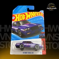 Hotwheels '87 Buick Regal GNX purple model car