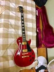 Gibson les Paul custom red wine