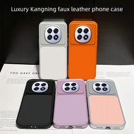 For Oppo F29 Case Oppo f29 Pro Cover Oppo f29 Leather Case Luxury Lens Protection Case Protect Matte