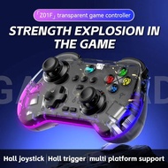 New Z01F Game Controller Hall Effect Joystick, RGB Light, Electromagnetic Induction, Bluetooth Gamep