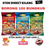 GOODIES, DOORGIFT BORONG 100 BUNGKUS KEROPOK SEAMEQ