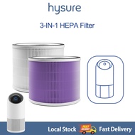 【SG Stock】hysure™ For Sterra Moon/Dawn UV/ EPU 3380Z Air Purifier H13 Filter Upgraded Activated Carb