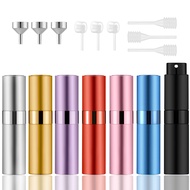 IRON BILL 7 PCS/8ML Portable Perfume bottles, Mini Empty Refillable Cologne Atomizer, Pocket Travel 