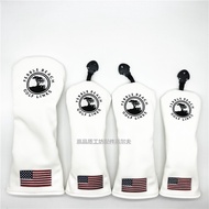 White No. 1 Wood No. 3 No. 5 Wood Iron Wood Putter Golf Club Cap Cover Ball Head Protective Rod Cove