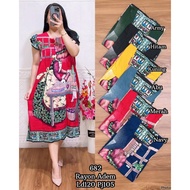 LF 682 GEBER SLEEVE DRESS MADE IN RAYON MATERIAL