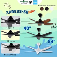 🔥READY STOCK🔥 ALPHA COSA XPRESS 54"OR 40'' REMOTE Control Ceiling Fan 4  Speed - 5 Blade Baby Fan / 