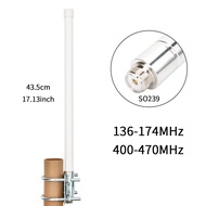 AREE BL-01 Dual Band VHF UHF Antenna 144/430Mhz Ham Radio Fiberglass Antenna For Amateur Car Mobile Radio Walkie Talkie