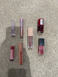 Lip products burt’s bees too faced romand maybelline elf