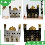 [Ababixa] Ramadan Decoration Crafts Statue for Bedroom Housewarming Office