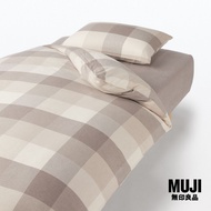 มูจิ ปลอกผ้านวมผ้าแฟลนเนล - MUJI Cotton Flannel Duvet Cover (New)