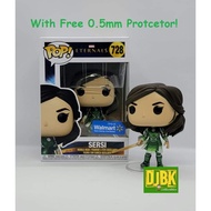 Funko Pop Marvel Eternals - Sersi 728 - Exclusive to: Walmart w/ Free 0.5mm Protector