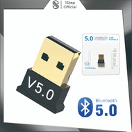 1STEP Bluetooth Receiver PC Bluetooth USB Dongle 5.0/ Bluetooth Dongle PC/ Bluetooth PC, Code AK005 