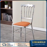 Chinese-style foldable wedding iron chairs, E0-grade environmental protection, made in China liguang