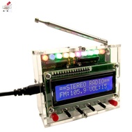 DIY DC 5V Digital Radio Kit Parts TDA5807 51 Single-Chip FM Digital Sound Machine STC89C52 Chip 87MH