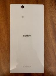 Sony Xperia Z Ultra 白色 背蓋 玻璃