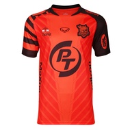 Grand Sport ของแท้ เสื้อฟุตบอล สโมสร พีที ประจวบ เอฟซี 2021 ไทยลีค สีส้ม เกรดนักเตะ ป้ายห้อย สวยงามน