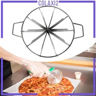 [Colaxi2] Cake Portion Marker with Handle Baking Tool Cake Server Marker for 8inch Cheesecake Cutter