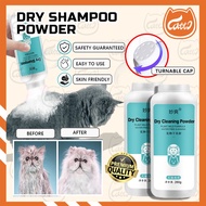 CATTO Pet Dry Shampoo Cleaning Powder Cat Dog Bathing Washing Shampoo Kucing Kering Pet Grooming Sya