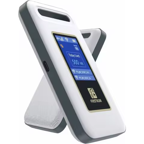 Pocket WiFi for Travel: 4G LTE Hotspot with 10GB Free Data, Connects 10 Devices, Ideal for RV and Ou