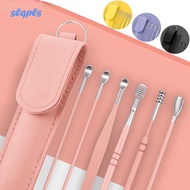 6 Pcs Ear Cleaner Kits Earpick Sticks Earwax Remover Ear Pick Cleaning Ear Cleanser Spoon Earpick Be