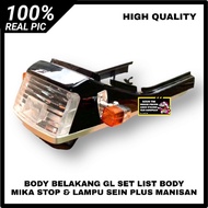 COVER BODI BODY BELAKANG GL SET LIST BODY MIKA STOPLAMP DAN LAMPU SEIN PALU KOTAK BOHLAM PLUS MANISA