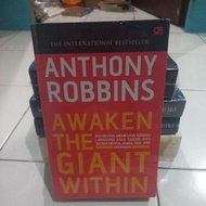 Selling Anthony Robbins Book: Awaken The Giant Within Bogor