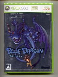 【收藏趣】XBOX360『藍龍 Blue Dragon』日版初回版 全新