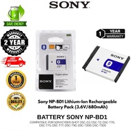 【现货】Sony NP-BD1 Lithium-Ion Battery Pack (1 years warranty)DSC-G3, DSC-TX1, DSC-T2, DSC-T70, DSC-T75