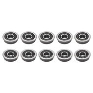 [PIA Store] Selected10Pcs F695- Bearing 5X13X4mm Flanged Miniature Deep Groove Ball Bearings F695RS 
