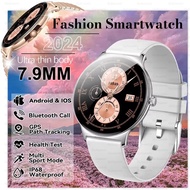 New AMOLED Smart Watch Women Always On Display Clock Bluetooth Call Voice Control Waterproof Smartwa