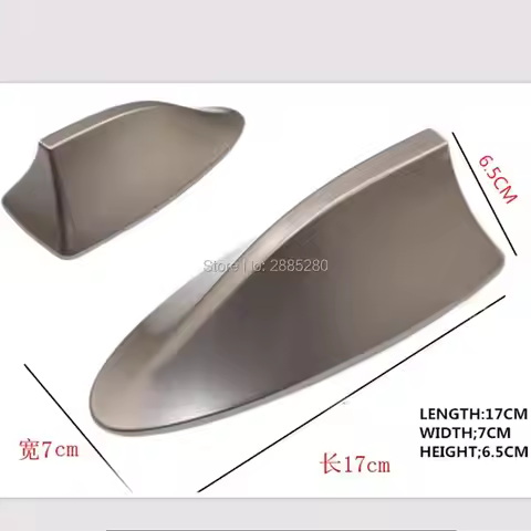 Car Shark Antenna Fin Auto Radio Decoration Cover For Audi A4 B5 B6 B8 A6 C5 C6 A3 A5 Q3 Q5 Q7 BMW E