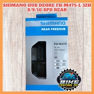 SHIMANO HUB DEORE HB-M475 / FH-M475 8 9 10SPD FRONT/REAR