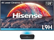 Hisense L9H 120 Inch 4K Trichroma Laser Cinema Tv + Alr Screen Dolby Vision Hdr10+Dolby Atmos 3000 Lumens Bt.2020 107% I Memc Allm Ust Projector Hdmi Earc