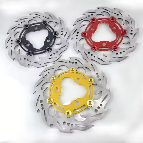 Universal Electric motorcycle Floating disc 220mm brake disc For For Yamaha Aerox Nitro BWS Zuma RSZ