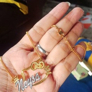 HELLO KITTY COMBINATION NAME NECKLACE
