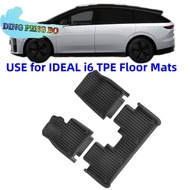 For LEADING IDEAL Lixiang Li i6 2025 TPE Car Floor Mat / Rear Trunk Mat  All-Weather Non-Slip Eco-Fr