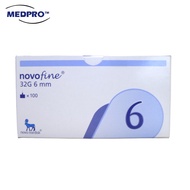 Novofine 6mm 32G (100pcs/box) Medpro Medical Supplies