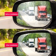 Set of 2 car rearview mirror waterproof stickers DC100
