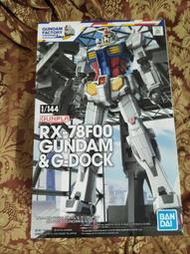 日版 1/144 RX-78F00+格納庫 橫濱 鋼彈  初鋼 rx-78 HG RX78