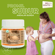 Sepaket Promil Subur Obat Herbal Pelancar Haid & Agar Cepat Hamil Vitamin Kesuburan Pria Wanita