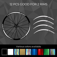 Giant Llanta Mtb 29 Kit1 | 26 | 27.5 | 29 | Wheel Rim Decal Sticker Vinyl For Mountain Bike And Road Bike