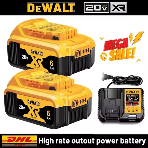 ️Original DeWalt 9Ah/6Ah/5Ah/2Ah 20V/60V battery replaceable DCB184 DCB200 DCF892 DCF845 DCF911 DCD8