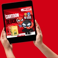 All New LS BRICKS Mini Marvel Anime Micro Block Figure DIY Cute Collectible Brick Toy for KidsAdults