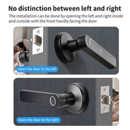 Tuya Smartlife APP BLE Smart Fingerprint Lock Pas RFID IC Card Lock Handle Dead Bolt Home