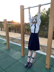 中學生制服吊帶裙日本製