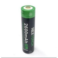 Nextorch 18650可充電鋰電池 (2600mAh) | 香港行貨 | P80電筒適用
