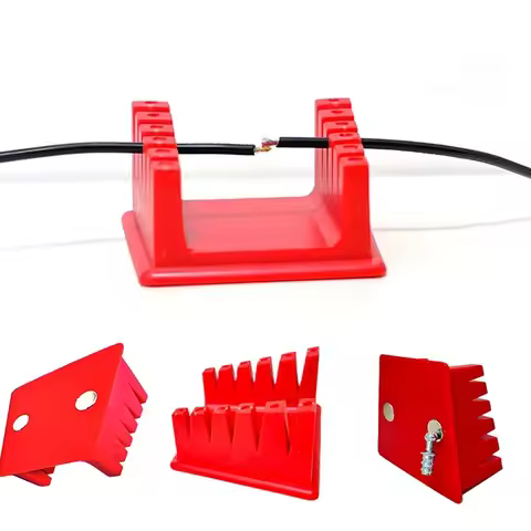 Welding Wire Fixture Soldering Wire Holder Cable Clamp Holder for 30AWG-12AWG Wire Welding Bench wit