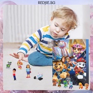 [Redjie.sg] Advent Calendar 2023 Paw Patrol Christmas Countdown Toys Collectible Toy Figures